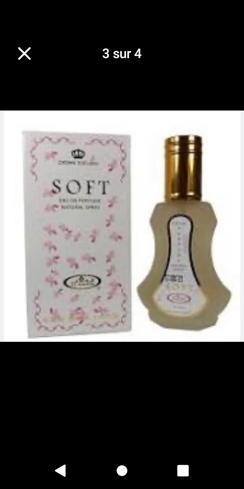 Parfum doux et séduisant