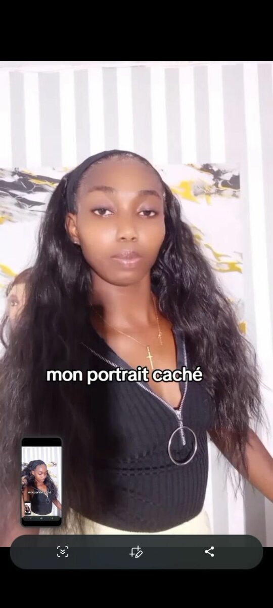 Perruque Bouclée Naturelle