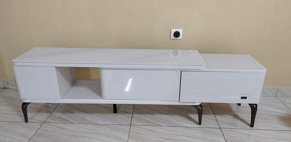 Meuble TV moderne blanc