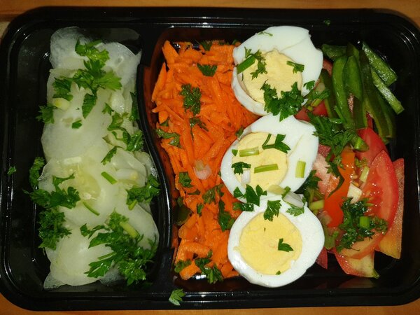 Salade fraîcheur à l'œuf