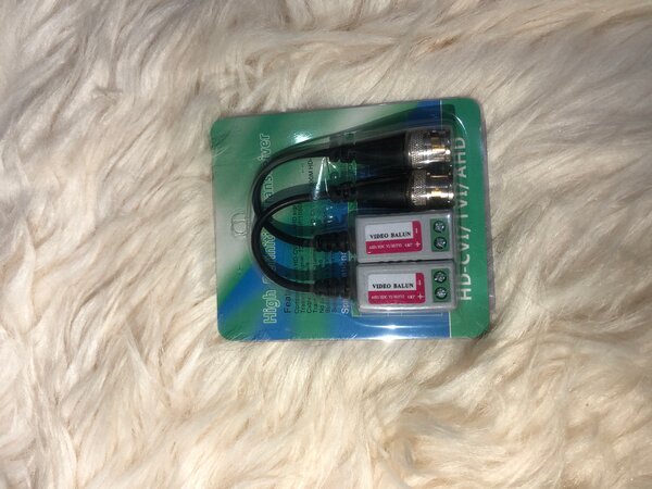 Kit de baluns vidéo HD coaxial