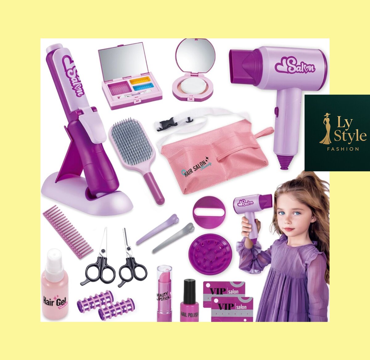 Ensemble Coiffure Jouet Enfant