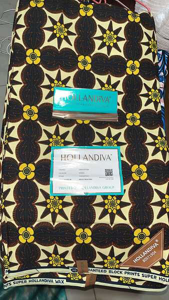 Tissu Hollandais Cire Imprimé