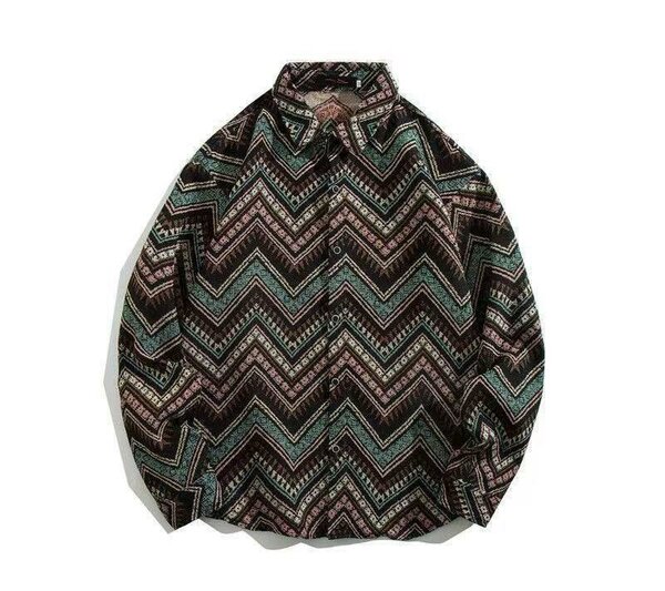 Chemise à motifs bohèmes