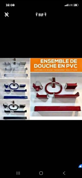 Ensemble de Douche en PVC
