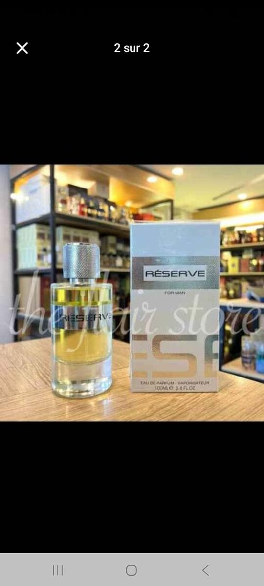 Réserve Parfum Élégant