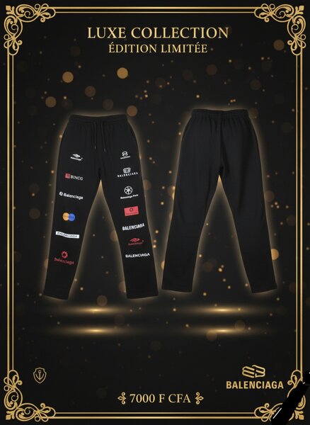 Pantalon noir Balenciaga