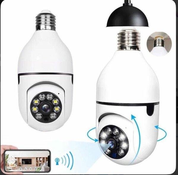 Caméra ampoule WiFi HD