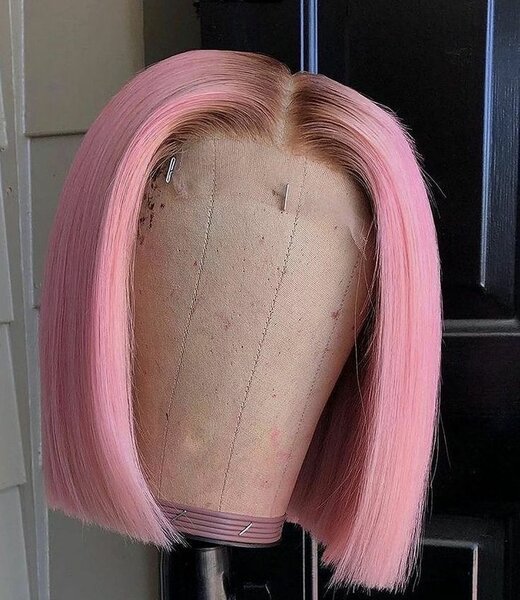 Perruque Bob Rose Chic