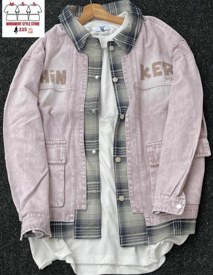 Veste décontractée en denim