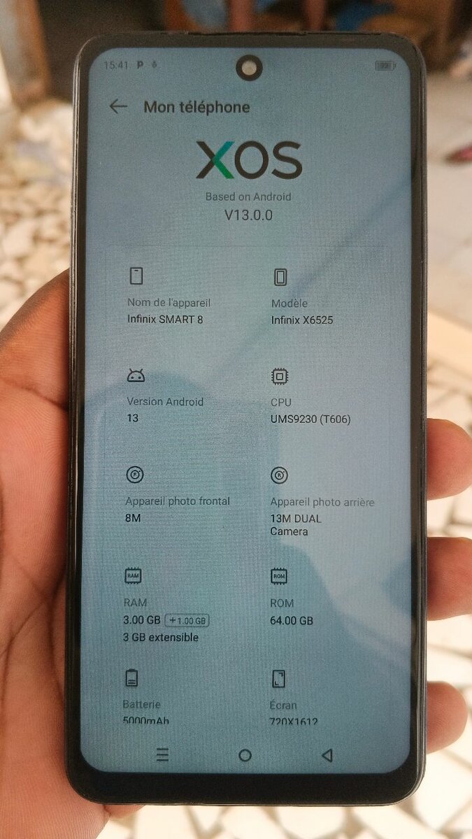 Smartphone Infinix SMART 8