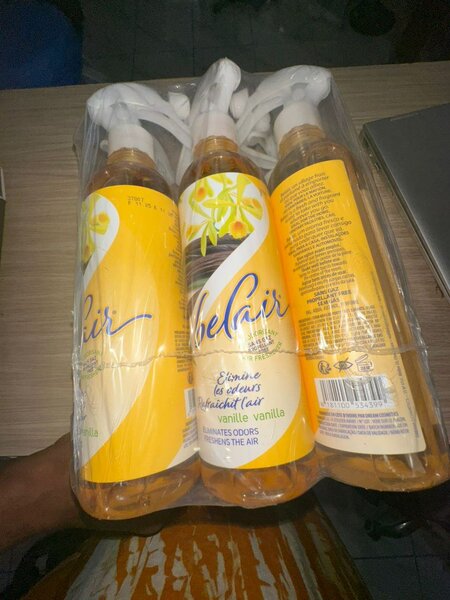 Spray désodorisant vanille