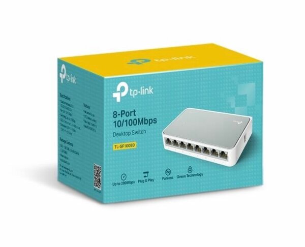 Switch TP-Link TL-SF1008D 8 ports 10/100 Mbps