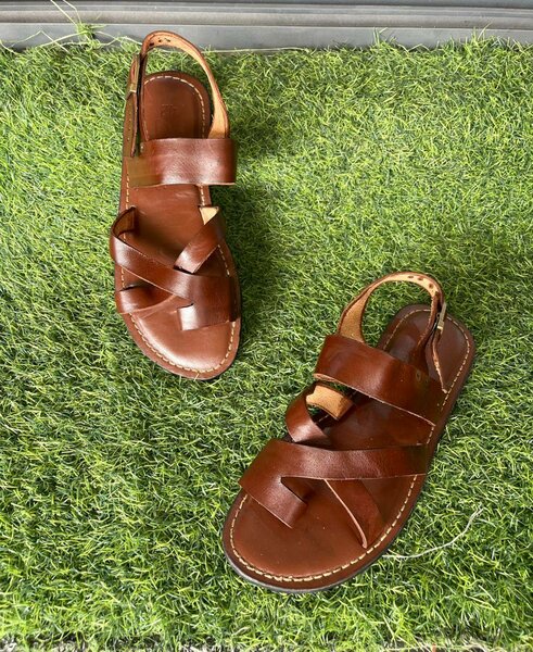 Sandales en cuir élégantes