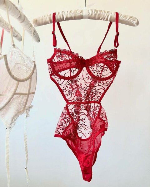 Body en Dentelle Florale