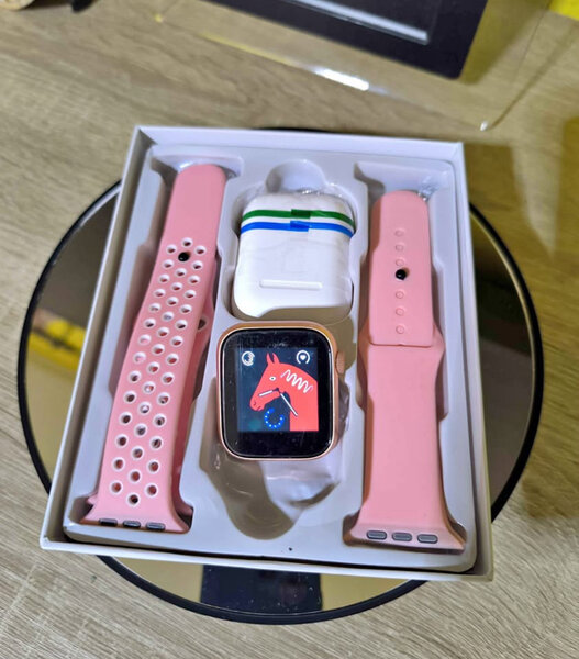 Montre Connectée Rose Sport