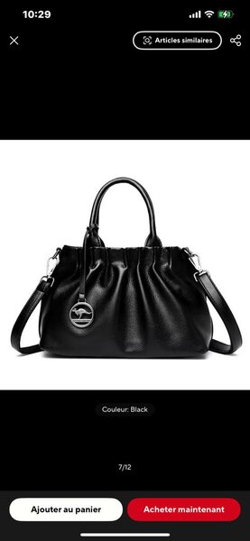 Sac à main élégant en cuir