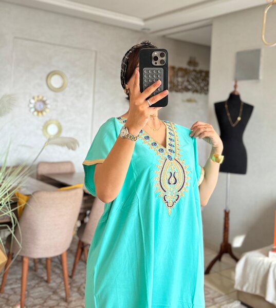 Robe Caftan Élégante Femme