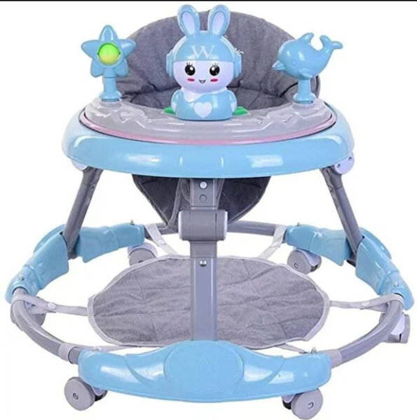 Marcheur bébé interactif Baby - Vert/Bleu