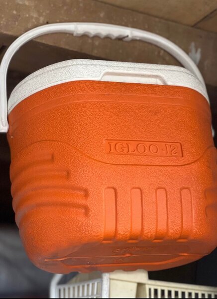 Igloo 12-Quart Orange Cooler