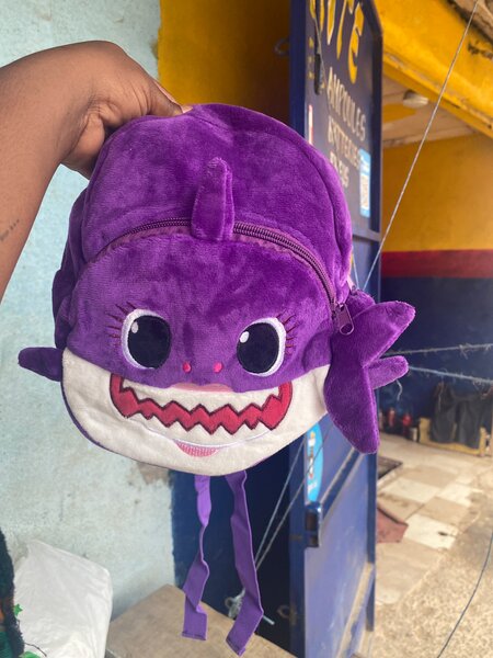 Kids Plush Shark Backpack