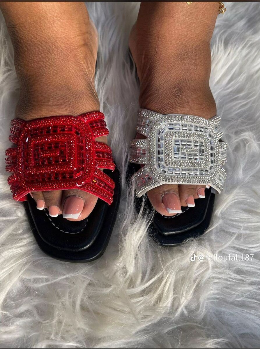 Sandales Strass Éclatantes