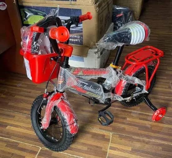 Vélo enfant Bamar sport rouge