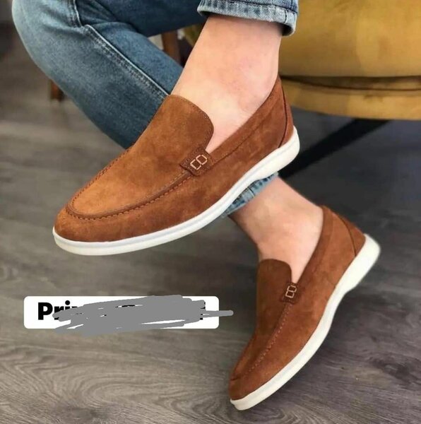 Mocassins en daim pour hommes
