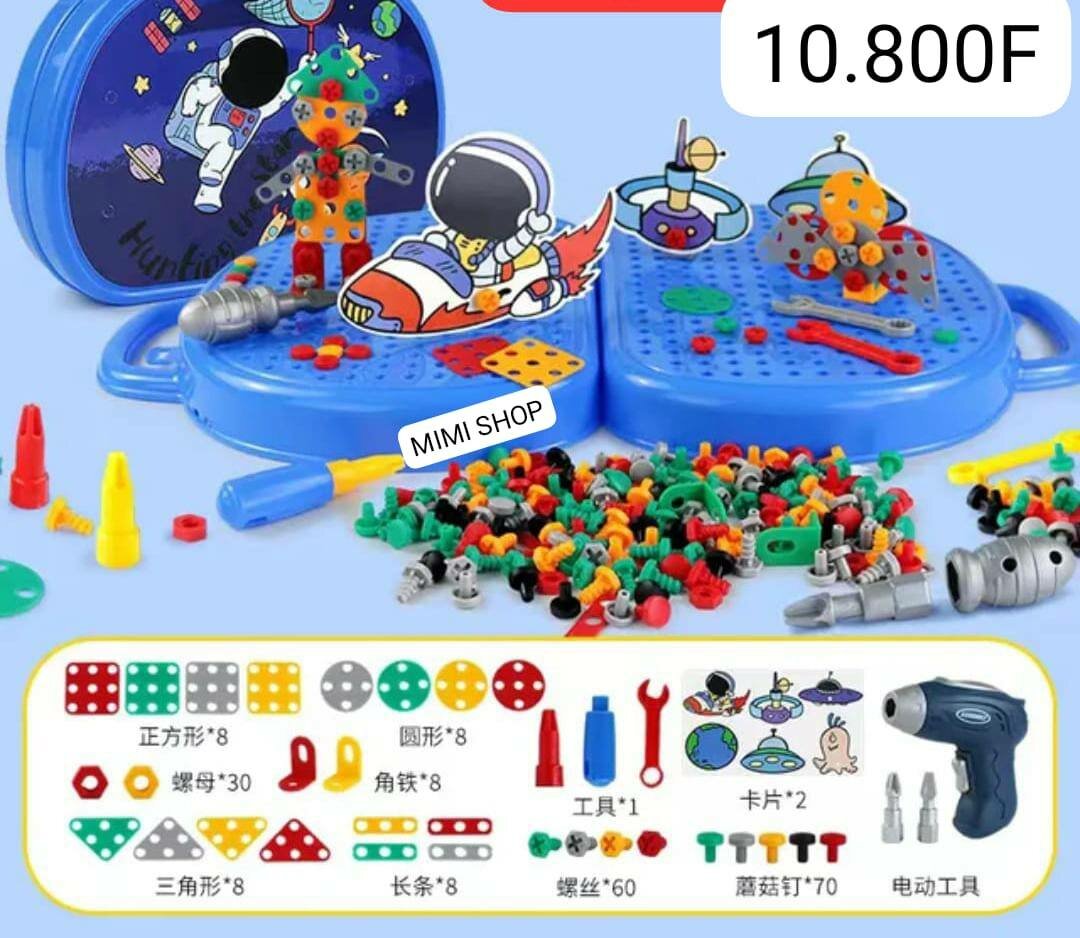 Kit de construction éducatif pour enfants