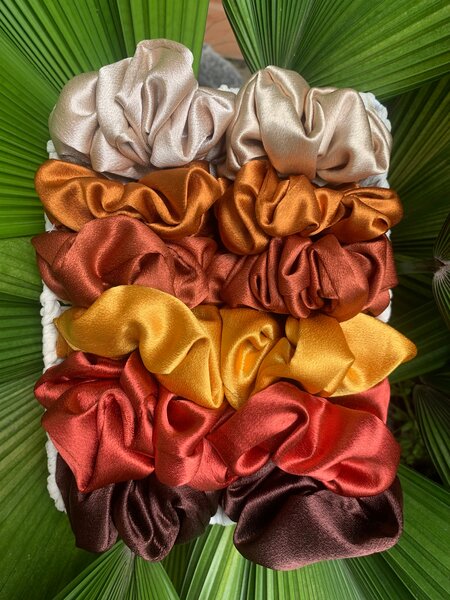 Chouchous en soie élégants