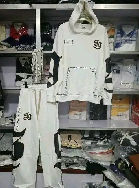 Ensemble sportswear blanc