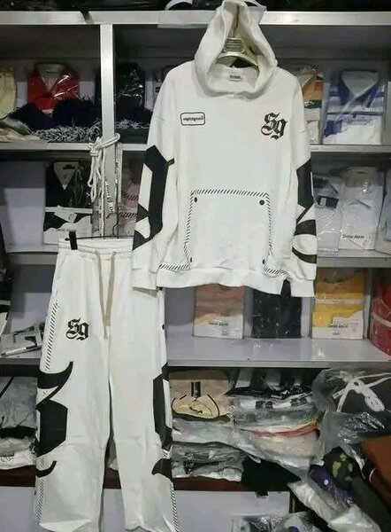 Ensemble sportswear blanc