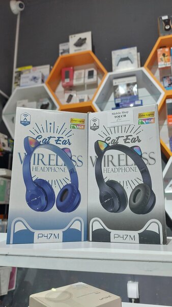 Casque sans fil oreilles de chat