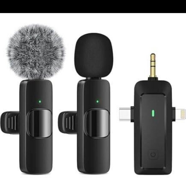 Microphone sans fil pour smartphone