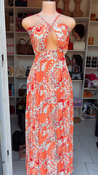 Robe Longue Bohème Été