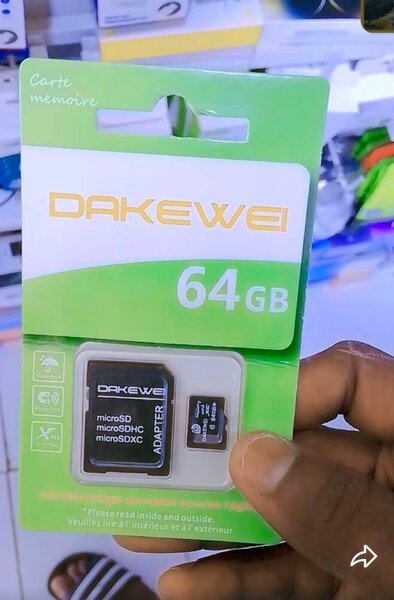 Carte mémoire 64Go Dakewei