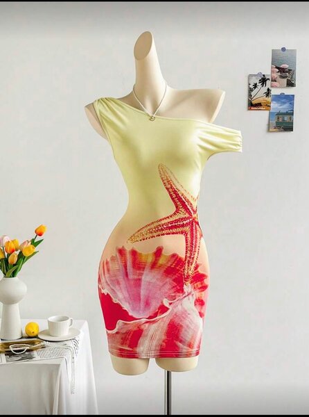 Robe été étoile de mer