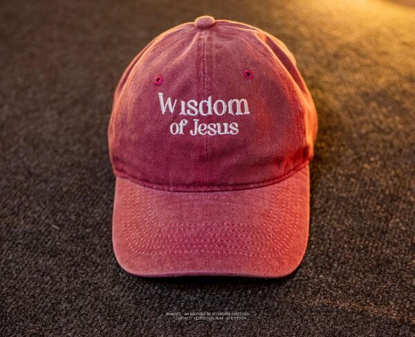 Casquette "Sagesse de Jésus"
