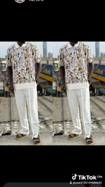 Ensemble chemise homme