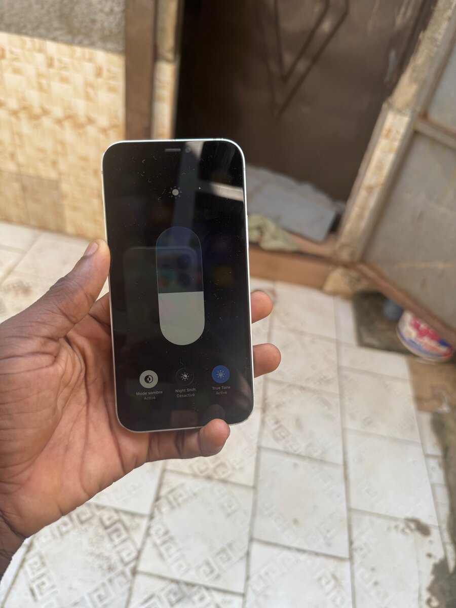 iPhone 12 Vert 64Go fissuré