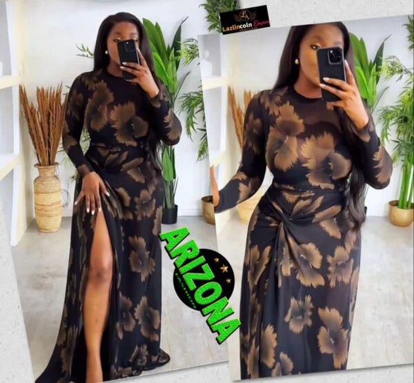 Robe Longue Fleurie Arizona