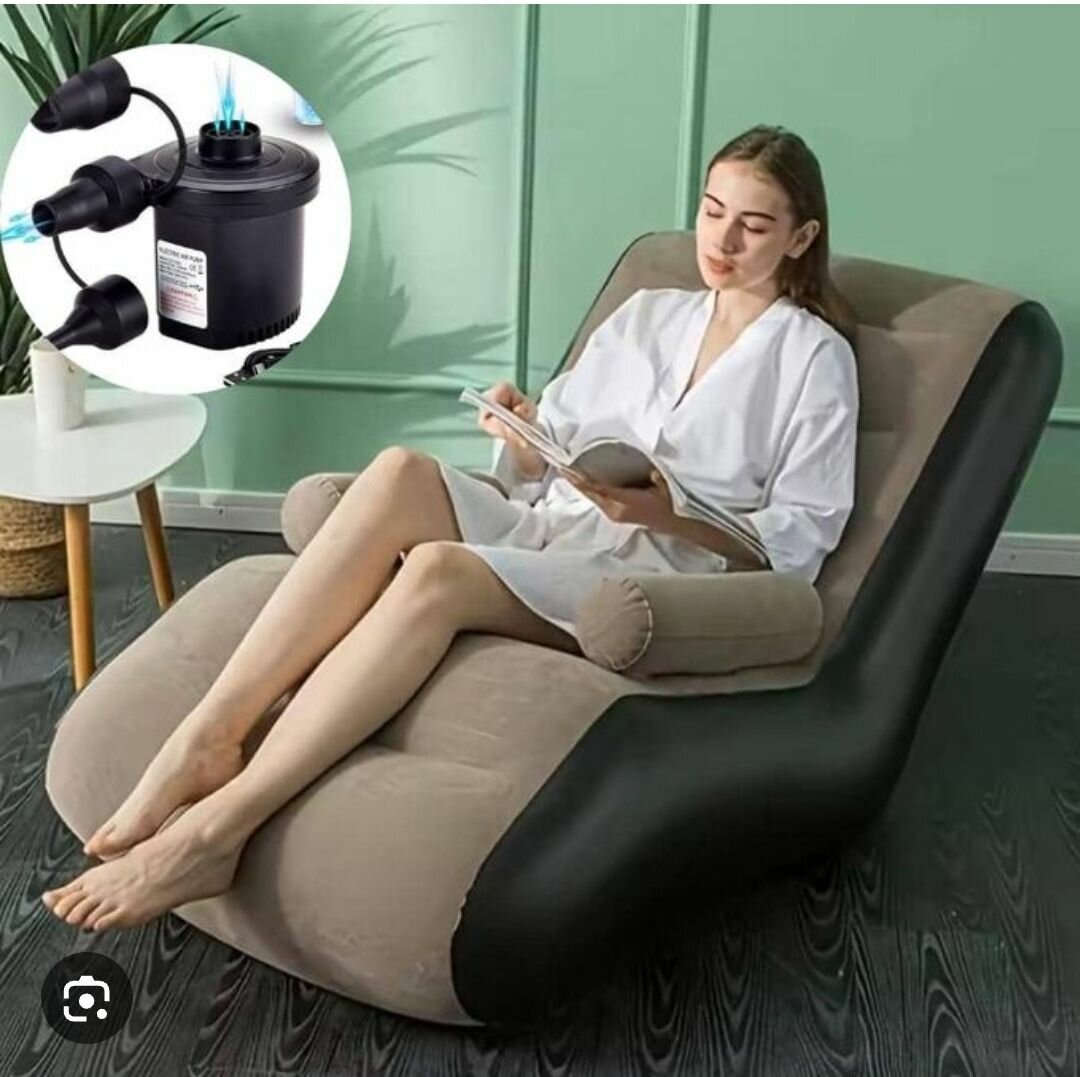 Fauteuil gonflable confortable