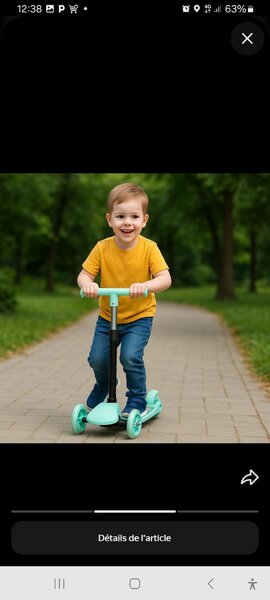 Trottinette Enfant 3 Roues