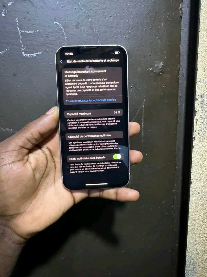 Smartphone moderne haut de gamme