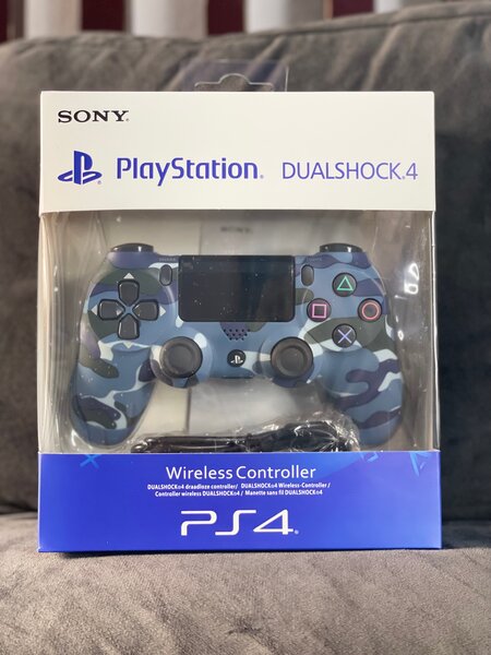 Manette PS4 Sony DualShock 4 Camouflage Bleu