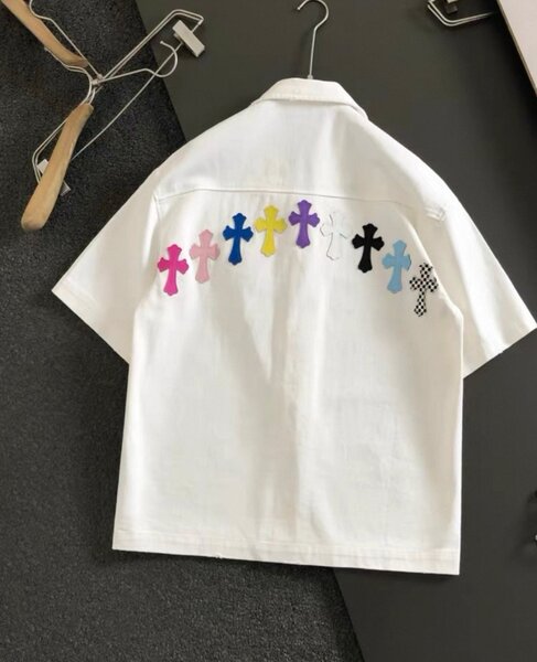 Chemise Unisexe Croix Colorée