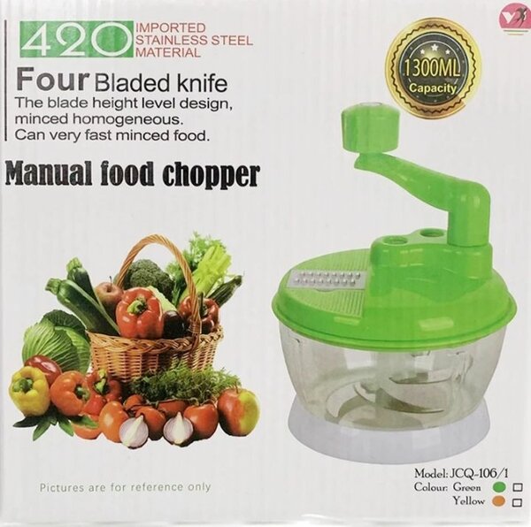 Hachoir manuel inox 1300ml