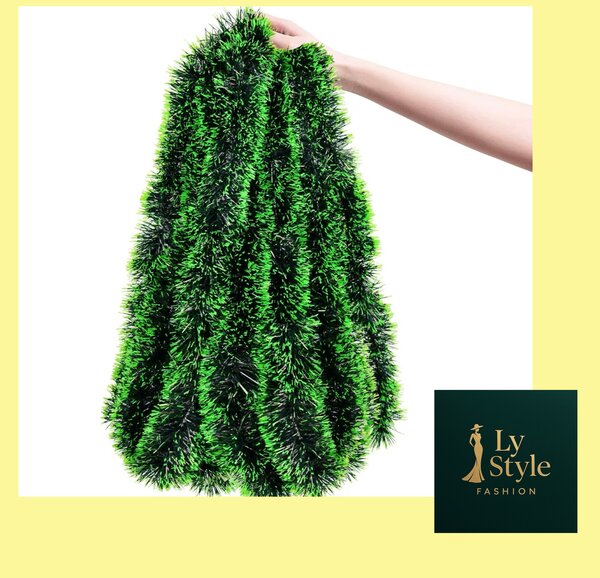 Guirlande de Noël Vert Scintillant