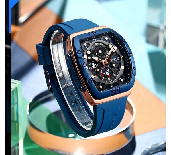 Montre Homme Sport Chrono résistante à l'eau