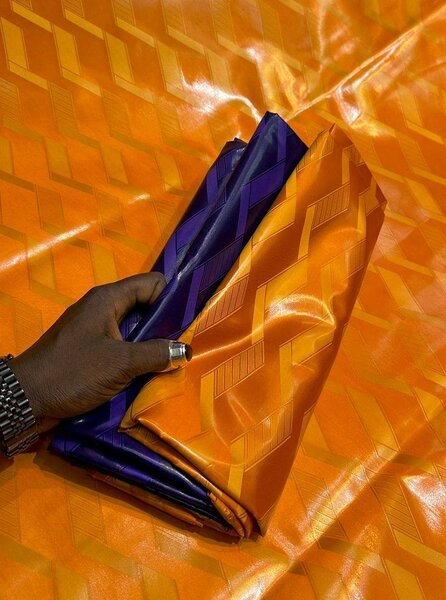 Tissu africain en soie